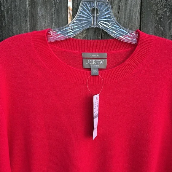 I.Crew Classic Fit Cashmere Crewneck Sweater - Picture 4 of 9